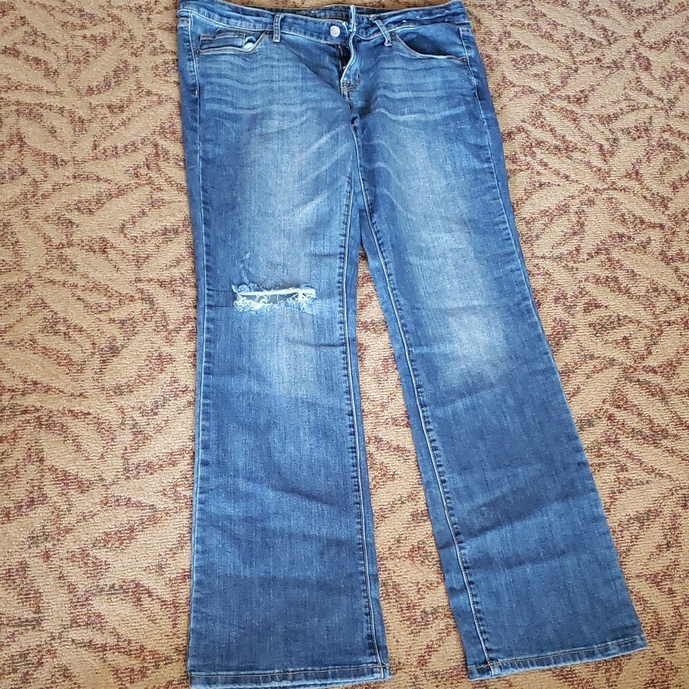Massimo Classic Blue Wide Leg Jeans